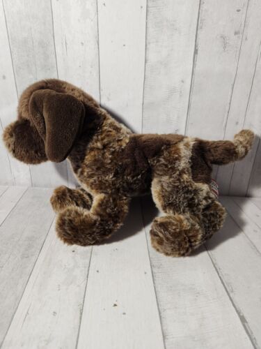 Douglas Cuddle Toy Brown Puppy Dog Spotted Brown Lab 2009 stuffed plush HTF - Picture 2 of 4