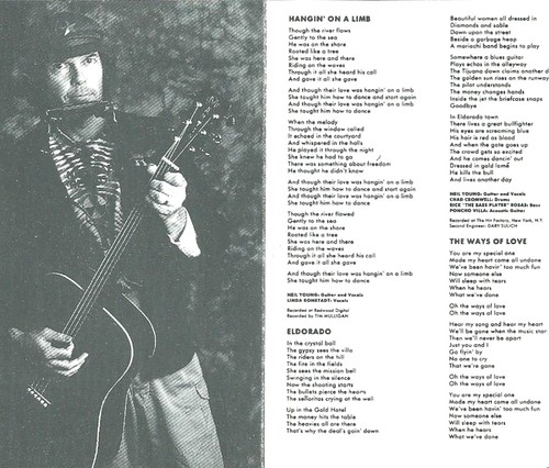 NEIL YOUNG FREEDOM CASSETTE ALBUM Classic Rock Acoustic Electric Linda Ronstadt - Picture 4 of 7