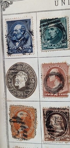 United States, fine collection late 1800s, 54 stamps, used and unused - Picture 6 of 11