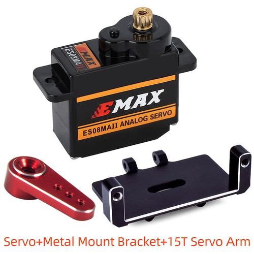 Emax ES08MA II 12g Mini Metal Gear Analoger Servo für Axial SCX24 1/24 RC Car - Bild 20 von 22
