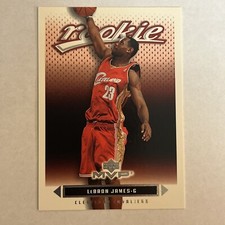 2003-04 Upper Deck MVP Lebron James Rookie Card RC #201 Cavaliers