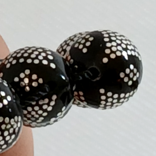 Piedra Trabzon de Lujo Natural Rara Coral Negro Yusur 33Worry Incrustación de Plata Islámica - Imagen 13 de 23