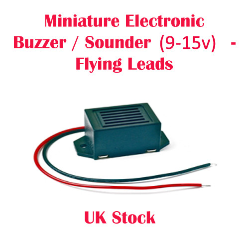 Miniatur elektronischer Summer/Sound 2 V bis 15 V mit fliegenden Leitungen - Bild 4 von 9