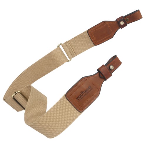 TOURBON Gun Sling Rifle Shoulder Belt Tactical Strap Shooting Brown Vintage US - Imagen 11 de 12