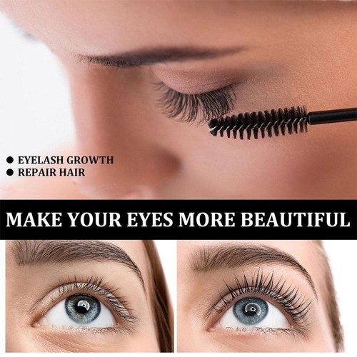Castor Oil Eyelash Fluid Moisturizing Non-Lubricating Eyelash New~
