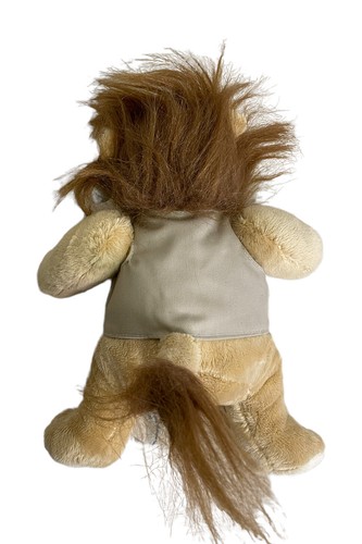 Vintage Wishpets Lion Lunn Stuffed Plush Jacksonville FL Gardens Mombasa Animals - Picture 9 of 12