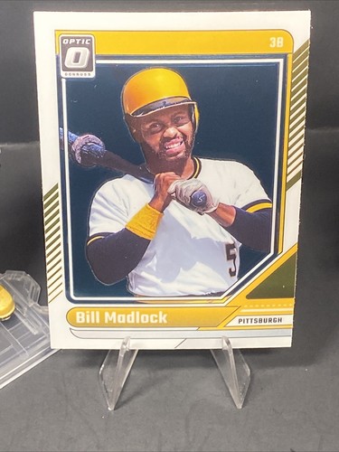 2024 Donruss #79 Bill Madlock Optic Pittsburgh Pirates - Picture 2 of 3