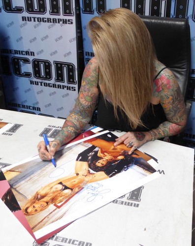 Tera Patrick Janine Lindemulder Signed 16x20 Photo PSA/DNA COA Picture Autograph - Picture 5 of 24