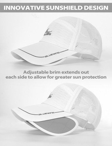 BLUEWING Herren Angelkappen Netzrücken mit innovativem Sonnenschutzdesign US-Verkäufer - Bild 9 von 18