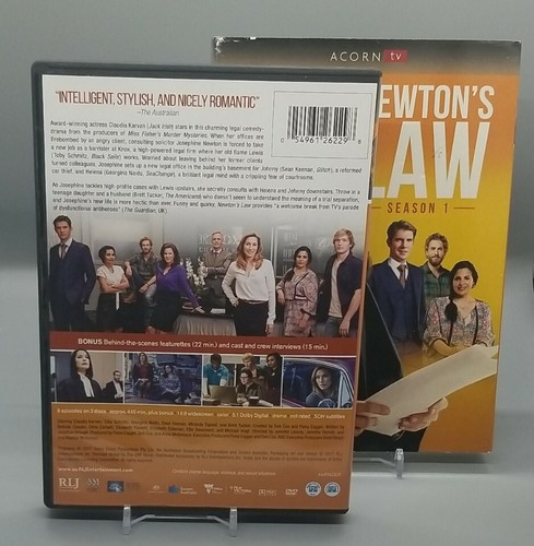 Newton's Law: Season 1 (DVD, 2017) *Buy 2 Get 1* Acorn ☆ - Imagen 3 de 6