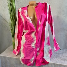 Aniston Damen Bluse Tunika Shirt Long pink ge...