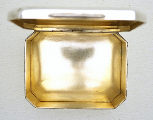 Austrian Solid Silver Etrog Sugar Spice Box - Picture 5 of 8