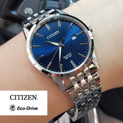 men's blue dial watches