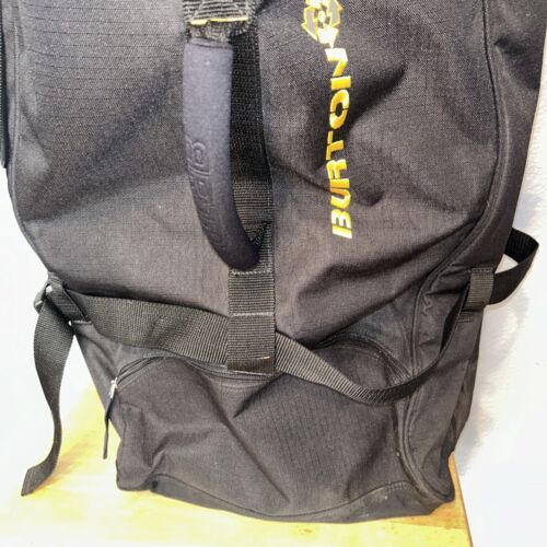 Burton Snowboard Co Wheelie Gepäck Koffer Rollen Seesack Reise Split Tasche - Bild 5 von 15