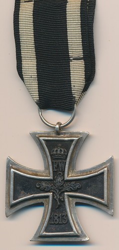 139672: Eisernes Kreuz 2.Klasse 1914, EK II., Hersteller im Bandring, am Band - Bild 3 von 8