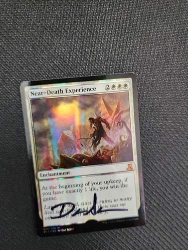 Near-Death Experience Foil Signed Artist Proof Magic MTG From The Vault - Picture 3 of 6