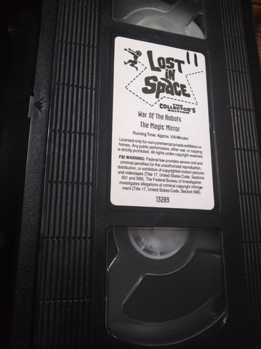 Lost in Space VHS The Collector’s Edition War of the robots/the magic mirror - Picture 3 of 3