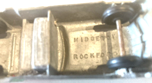 Midgetoy Cadillac Green Diecast Convertible Car Rockford Illinois U.S.A. Vintage - Picture 7 of 10