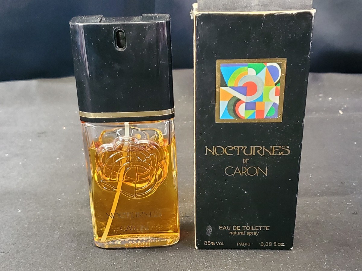CARON NOCTURNES キャロン ノクチューン オードトアレ 100ml Nocturnes de Caron Caron perfume - a fragrance for women 1981