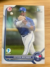 2022 Bowman 1st Edition ESTIVEN MACHADO #BPPF12 1st Bowman Jays