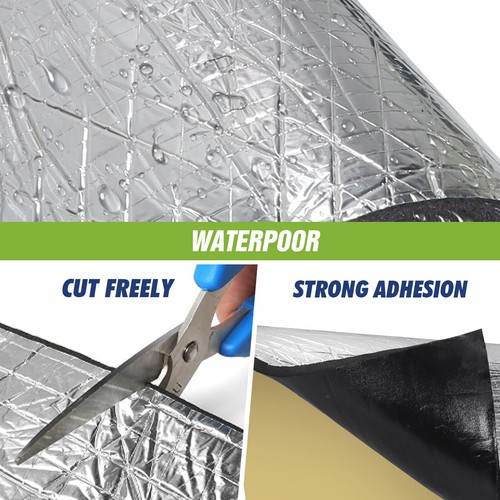 10mm/15mm Heat Shield Sound Damping Material Auto Firewall Hood Trunk Insulation - Picture 3 of 21