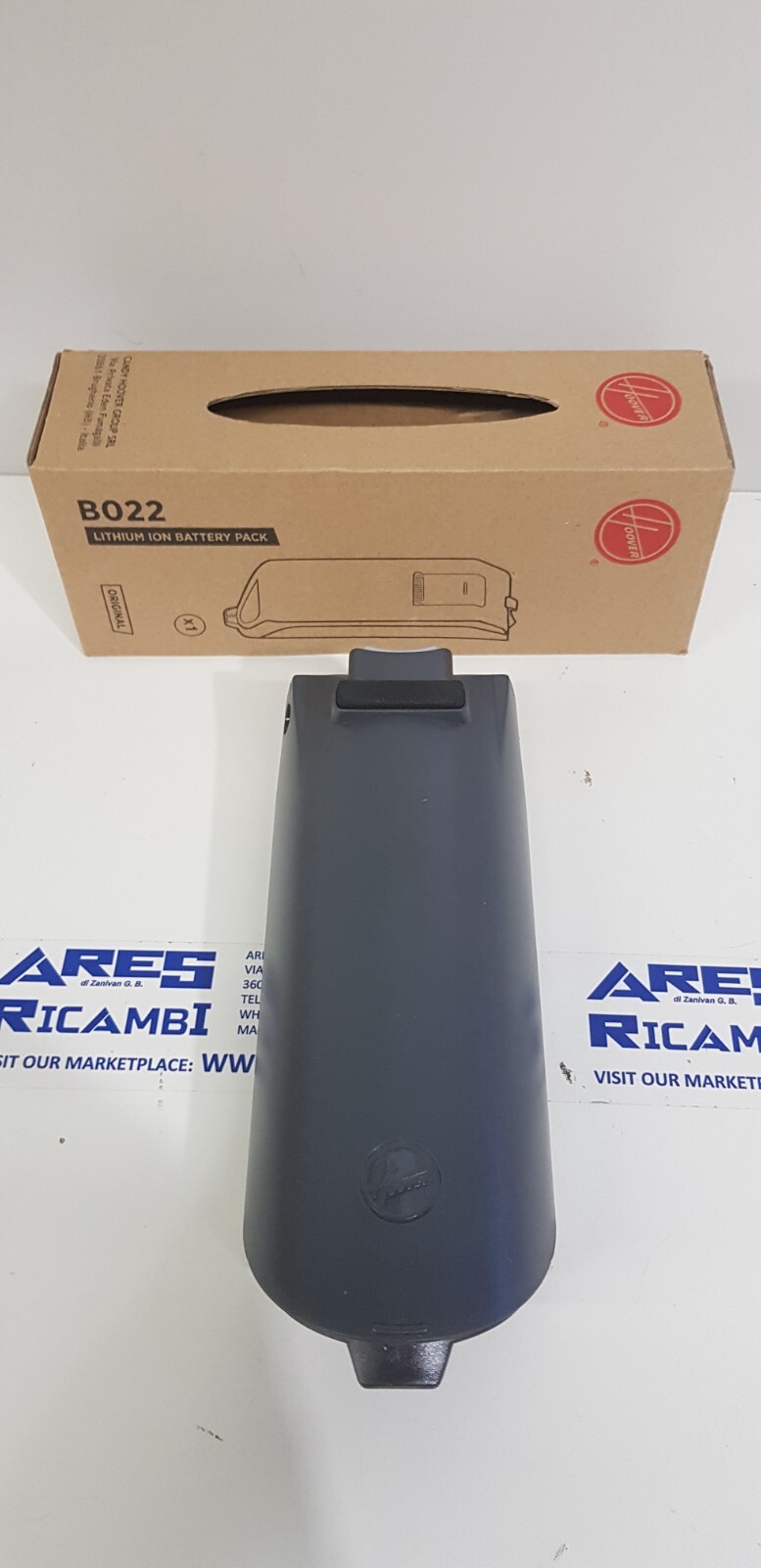 Hoover 35602707 B022 Batteria al litio 21,6V per scopa elettrica serie HF9....
