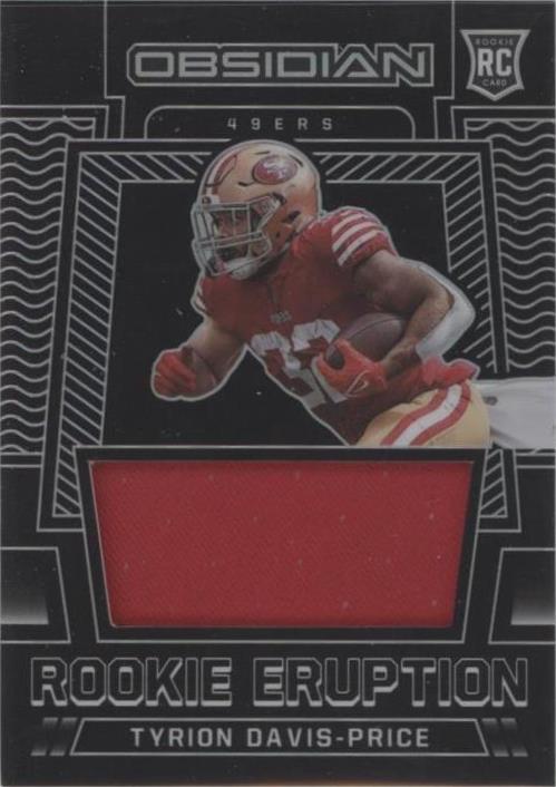 2022 Panini Obsidian Tyrion Davis-Price #RE-TDP - 1 of 2