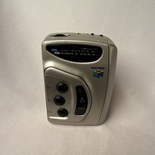 Nintendo 64 N64 AM/FM Radio Stereo Cassette Player Walkman Model 56064