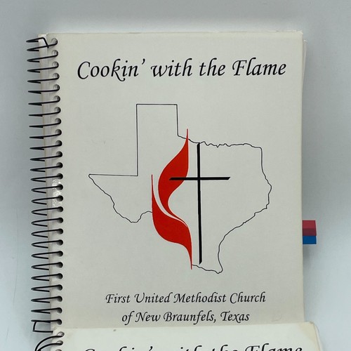 First United Methodist Church Cookbook Lot of 2 New Braunfels TX 1994 Spiral - Picture 2 of 10