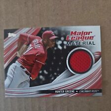 2023 Topps Series 2 MLM-HG HUNTER GREENE Reds JERSEY relic black #104/199