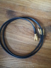Stereo to Mono Gold RCA Thick 5.5mm Cable 6-feet