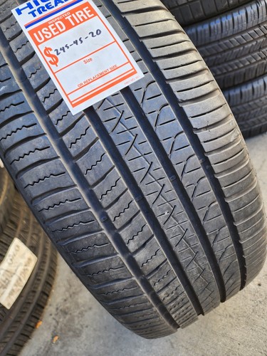 (1) 245/45/20 Pirelli Scorpion Zero All Season PNCS VOL Volvo Tire - Picture 2 of 11