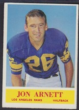 1964. PHILADELPHIA # 85 JON ARNETT  DD2092