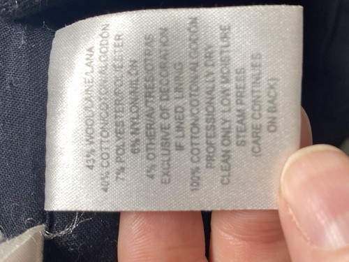 Susan Bristol Casuals Womens Wool Vest Estimated Size 2X Large Patchwork Scandi - Picture 11 of 12