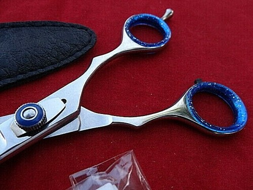 Polish_6.5" Double Teeth Hairdressing Thinning Scissors/Japanese Steel - Imagen 2 de 8