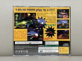 ULTRA RARE Samsung Saturn Impact Racing Sega Saturn Korean Version Complete!