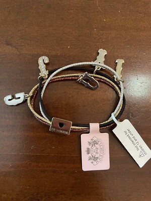 NWT Juicy Couture 5 Piece Elastic Set (hair tie) J U I C Y  display picture 2
