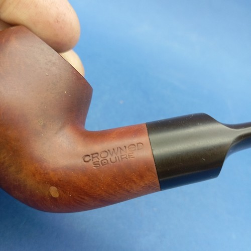 ANTIQUE VINTAGE PIPE - CROWNED SQUIRE - - Picture 13 of 13