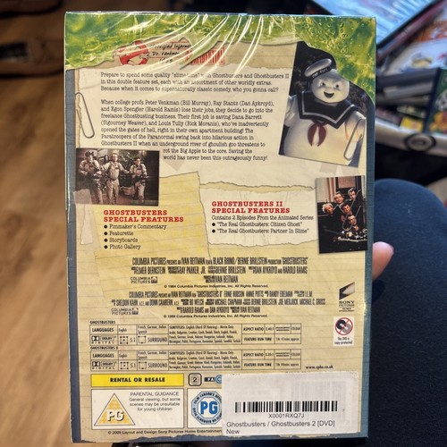 Ghostbusters 1 & 2 by Sony Pictures Home Ent (DVD video, 2005) - Imagen 2 de 4