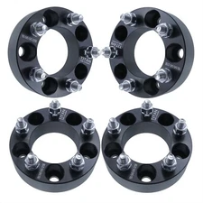 Set of 4 1.5" 5x4.5 Wheel Spacers | 38mm 12x1.5 Studs 5Lug 5x114.3 5x115