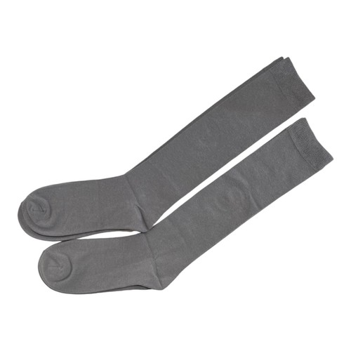 10 Pairs X Bonds Kids Unisex School Knee Hi Grey Socks - Picture 3 of 4