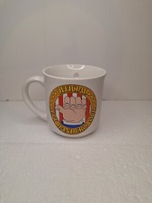 Left Handed Mug Official Left Handers Mug With Hole 1982 Novelty