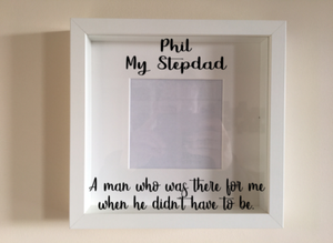 Ikea Ribba Vinyl Decal Sticker Mural Art Citation Mon Beau Pere Un Homme Qui Etait La Pour Ebay