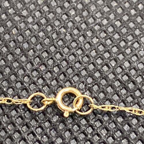 10k Avon Necklace And Cross Pendant Accented With Diamonds In Original Box - Picture 5 of 7