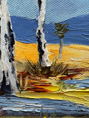 Grampians Summer, Impressionist landscape, Original oil, Australian subject - Picture 2 of 8