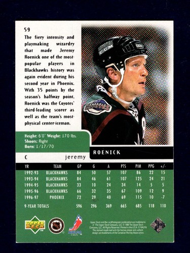 1997-98 Upper Deck Black Diamond Hockey Cards You Pick - Picture 49 of 93