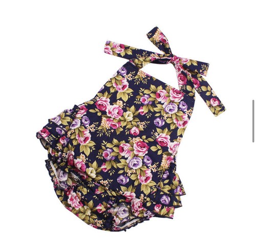 EE. UU. Bebé Niña Mono con Volantes Trajes Cumpleaños Fiesta Vestido + Gafas de Sol Regalo - Imagen 12 de 23
