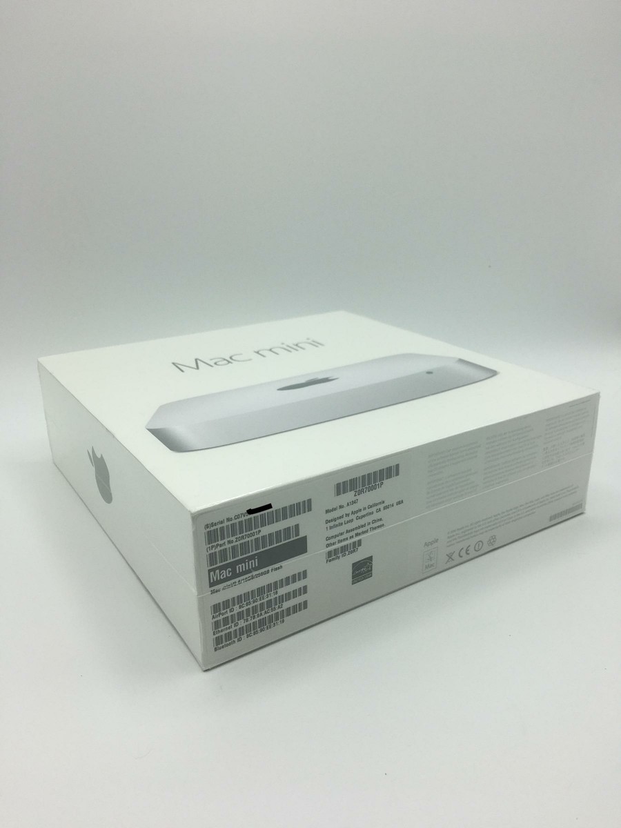New Sealed Apple Mac Mini A1347 2.6 GHz i5 16GB RAM 256GB New Sealed Apple Mac Mini A1347 2.6 GHz i5 16GB RAM 256GB