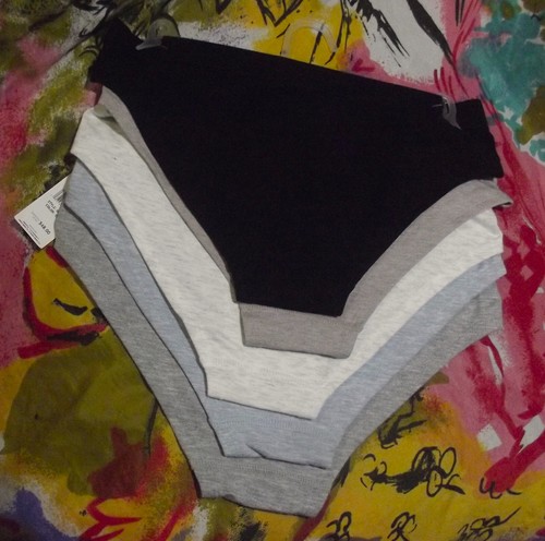 5 NEW NAUTICA NT3713 5PKD MF SEAMLESS SUPER SOFT TANGA PANTIES L - Picture 2 of 2