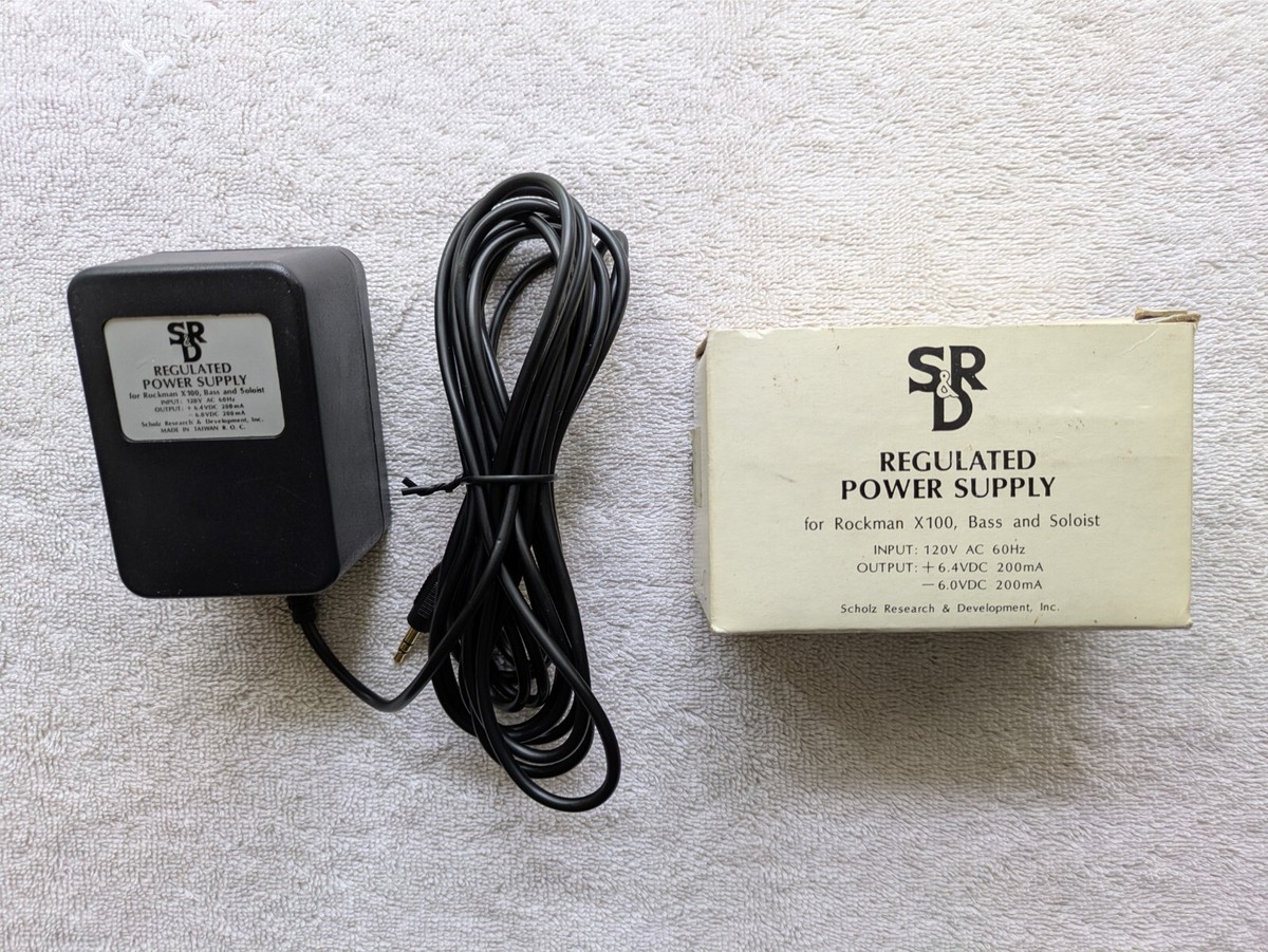 SR&D Regulated Power Supply w/Box for Rockman Headphone Amps